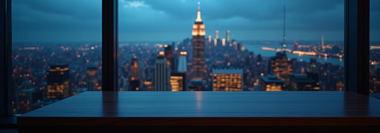 Modern office skyline