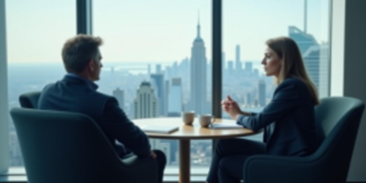 Executive coaching session in progress