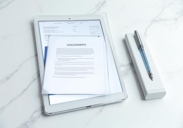 Organized documentation reflecting professional legal standards